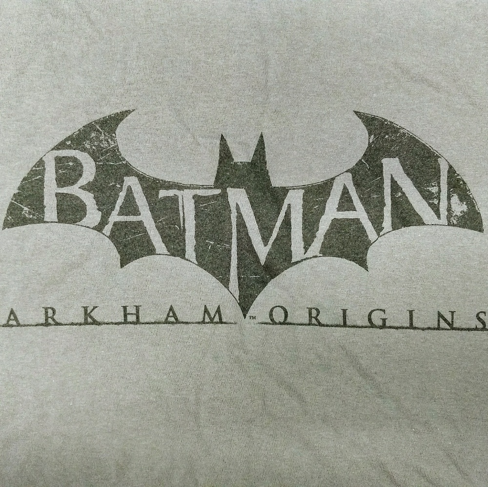 Batman Arkham Origins PROMO Shirt Size Adult XL